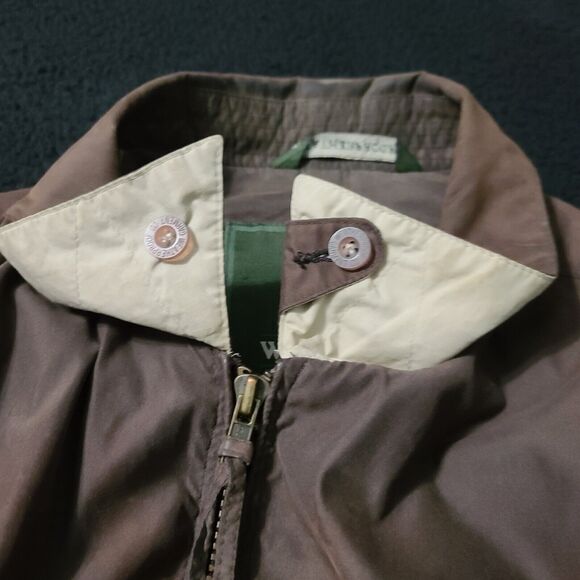 Weatherproof Garment Company Mens Jacket Brown Size XL Zip Closure Pocket - Picture 12 of 12